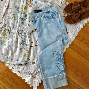 Calvin Klein jeans cropped light wash